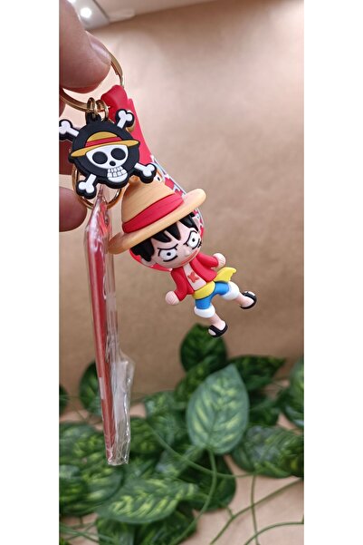 Meyra Accessories Anime Luffy Figür Kartlık Anahtarlık Sevimli Hediyeliik Akbil Kart Çanta Aksesuarı Rengarenk Kalitel