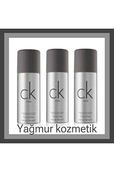 Calvin Klein Calvin KILAİNOne Deodorant 150ml. Spray 3Lü Set Erkek