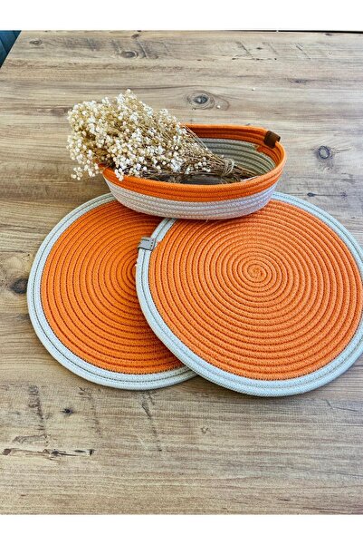 ModaCardin 3-х частинний набір американських сервірувальних підносів та кошик...