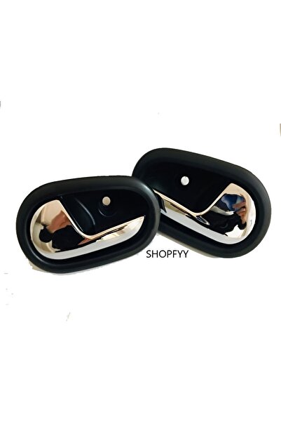 GRT Megane 2 - Clio 3 - Uyumlu - Sandero Kapı Iç Açma Kolu Krom [sağ - Sol] 2 Adet