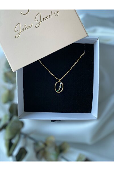 JotusJewelry Renkli Taşlı Koç Burcu Kolye
