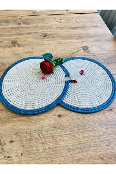 ModaCardin 2-dijelni set od jute i slame Podmetač Supla