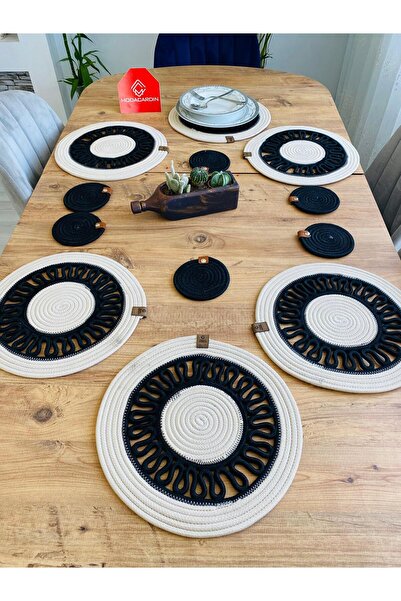 ModaCardin 12-dijelni set podmetača od jute slame Podmetač