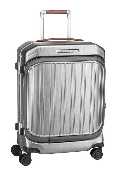 PIQUADRO Koffer & Trolley PQ-LM Cabin Spinner 4426 mit Fronttasche