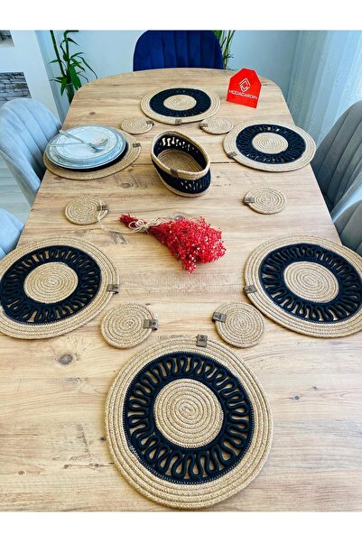 ModaCardin 13-предметний набір джутових серветок American Service Supla - під...