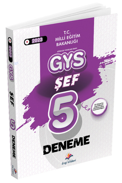 Dizgi Kitap 2023 Gys Meb Şef 5 Deneme