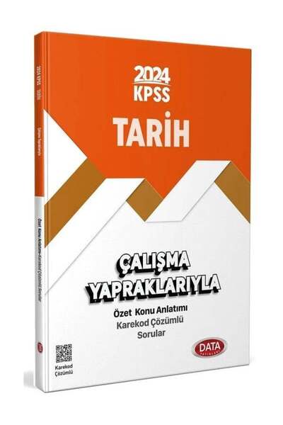 Data Yayınları Data 2024 KPSS Tarih Çalışma Yapraklarıyla Özet Konu Anlatımı ...