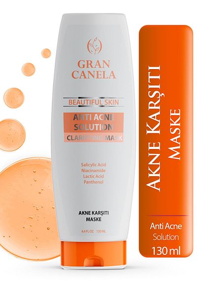 GRAN CANELA Anti-Acne and Blackhead Purifying Face Care Mask 130 Ml