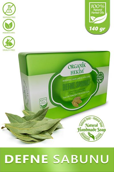 Organik Hekim Laurel Soap Soothing Natural Care 140 gr