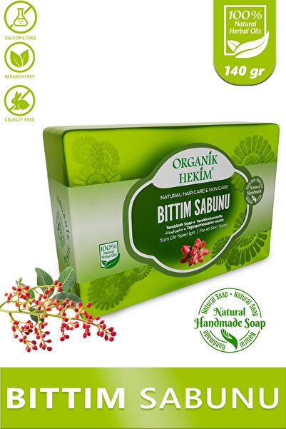 Organik Hekim Bıttım Sabunu Doğal Saç Dökülmesi Kepek Sivilce Karşıtı , , Man...