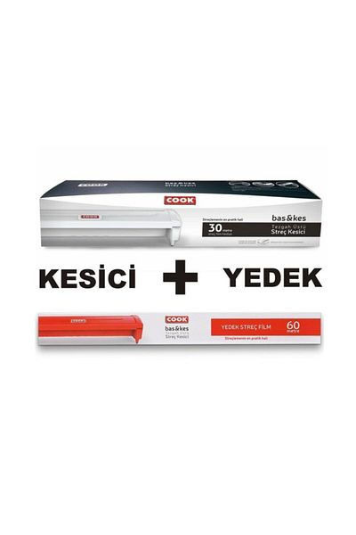 COOK Bass & Cut Stretch Cutter White + Spare Film 60 Meters