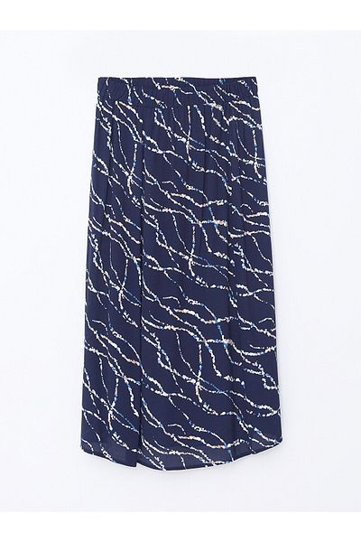 LC Waikiki Fusta de damă cu model LCW cu talie elastică
