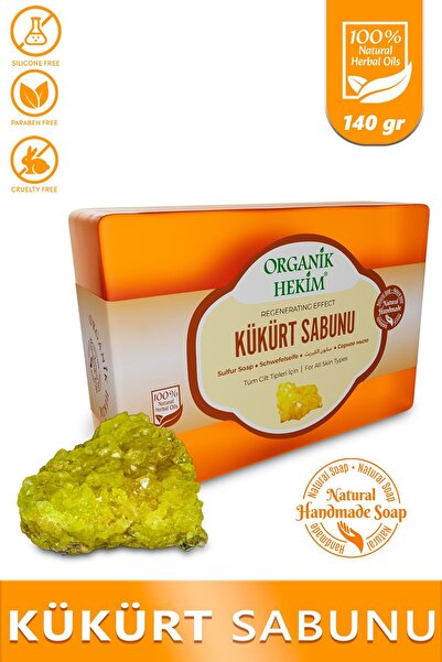Organik Hekim Sivilce Karşıtı Kükürt Sabunu SULFUR SOAP
