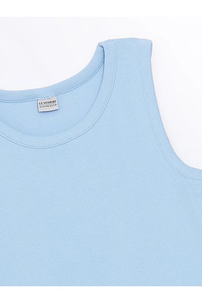 LC Waikiki Girl's Crew Neck Dress