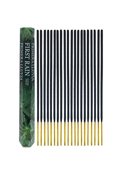 ENJOY SHOP Fırst Rain Tütsü Ilk Yağmur Ormanı Kokusu 20 Adet Bambu Dogal Orga...