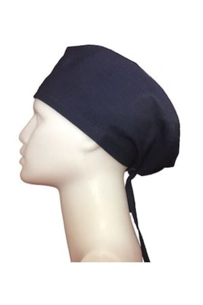 Hizmet Lacivert Doktor Hemşire Aşçı Cerrahi Bone Hastane Bonesi Bandana