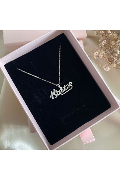 Lovera Jewellery 925 Ayar Gümüş Mustafa Kemal Atatürk Kadın Kolye | Zarif Hediyelik Takı Şık Doğum Günü Hediyesi