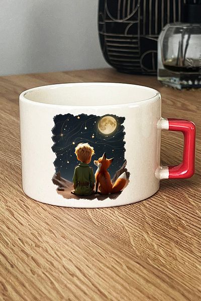 Hedizu Orange Luxury Cup - Little Prince Friend Gift
