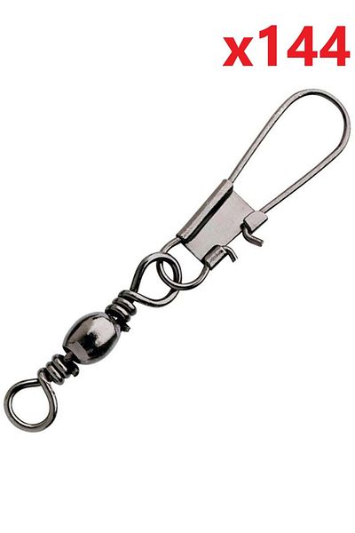 Oskar Locked Clip Swirled Nickel No:2 42mm --- --- 144pcsNickel 1pk
