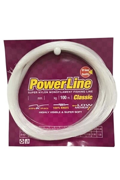 POWERLINE حقيبة كلاسيكية شفافة 0,70 مم --- --- 100 مترقطعة واحدة شفافة