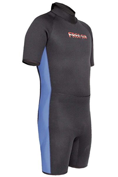 Free-Sub Clasıc Shorty 3mm M Içi Jarse --- Mavi Siyah 1ad.