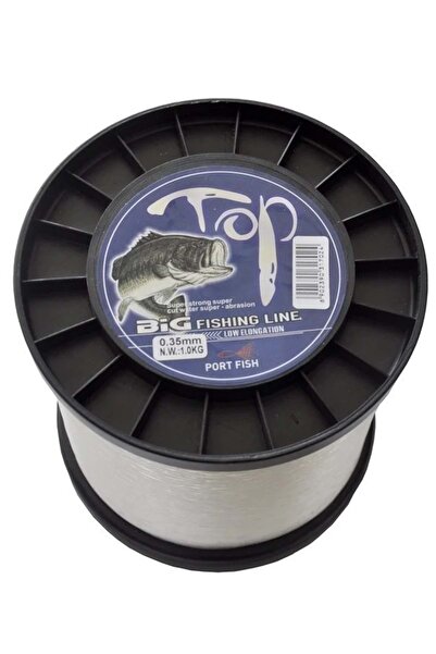 Port Fish خط صيد السمك الكبير - كرة شفافة بوزن 0.30 مم، وزن 1 كجم