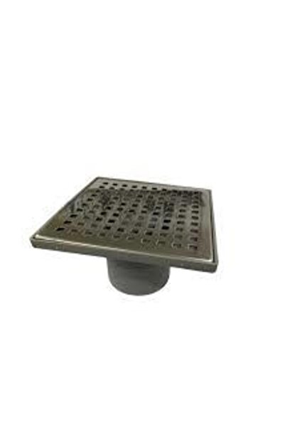 nalburzade Metal Yer Süzgeci 15x15/70 Alttan Çıkış