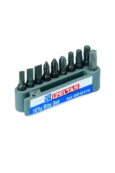 İzeltaş 10´lu Bits Uç Seti 25mm 4800008110