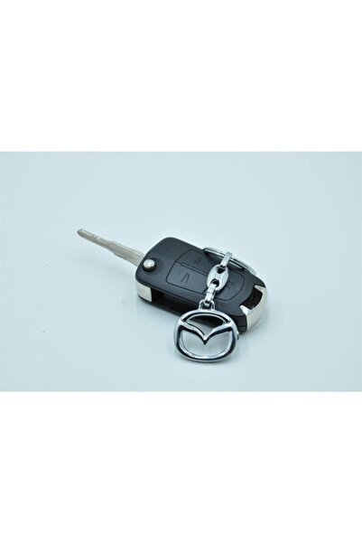 Bifirsat Mazda Araca Uyumlu Logo Amblem Arma 4D Metal Oto Anahtarlık
