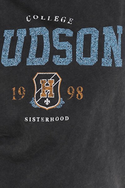 Addax Hudson Printed Crew Neck T-shirt - P10161-l11