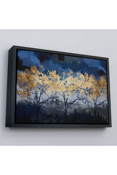 Harita Sepeti Tablou decorativ cu cadru peisaj de pădure de la miezul nopții-3722