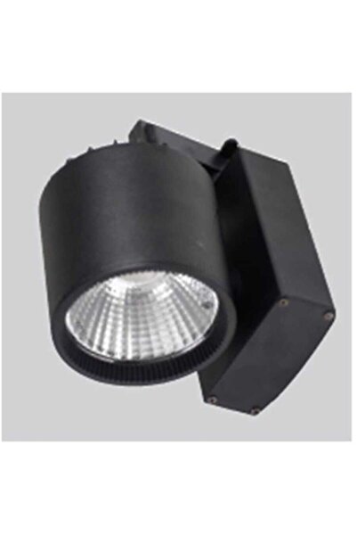 ACK Ad30 04001 30w Sıyah 3000k Cob Led Monofaze Ray Armatürü