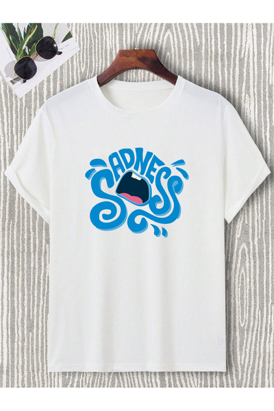 donamod Unisex Oversize kroj Anime Prugasto Poklon T-shirt - Tuga Bing Bong, ...