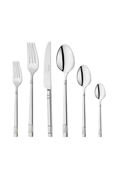 Schafer Hamburg 72 Parça Çatal Kaşık Bıçak Takımı Gümüş 1S2812-11001-GUM10