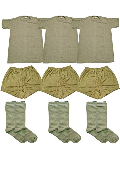 özlü askeri malzeme مجموعة ملابس داخلية عسكرية مكونة من 3 قطع من Sem-Tactical...