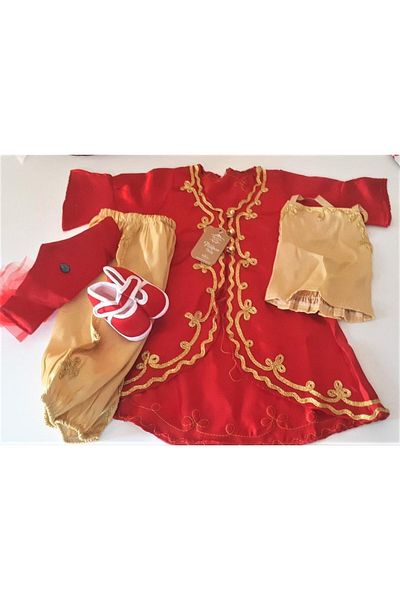 Ponpon Baby Mevlütlük Baby Girl Bindallısı Henna Dress