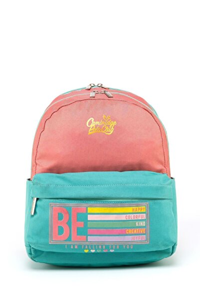 Cambridge Polo Club Be Happy Unisex Children's Kindergarten Bag - Front Pocket