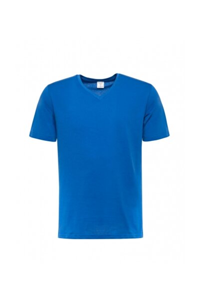 RELAXIA Ανδρικό μπλουζάκι με λαιμόκοψη σε σχήμα V