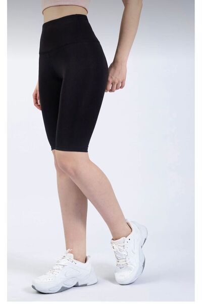 B'YOU life Leggings negri cu talie înaltă pentru femei - de ridicare și fermitate