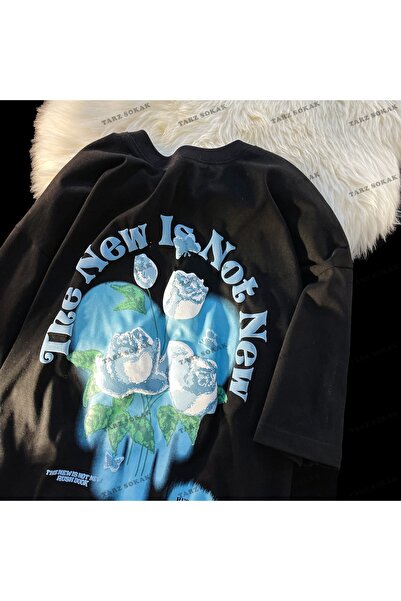 Adrift Unisex Y2K Harajuka Kuromi Anime Retro tricou - Cod Rertr6703