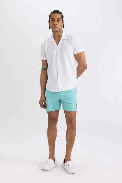 DeFacto Kurze Badeshorts mit Netzfutter N0131az23hs