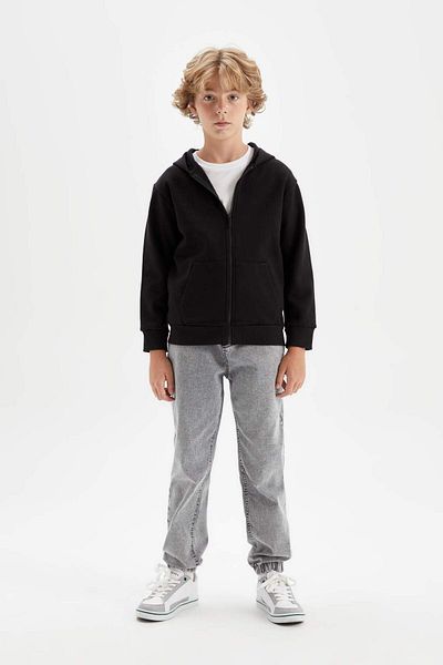 DeFacto Boy's Thick Cardigan with Hood X7382A623Au
