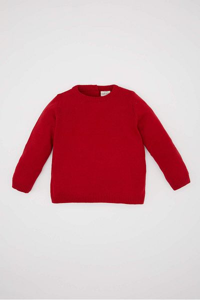 DeFacto Crew Neck Baby Girl Sweater - X8187a223au
