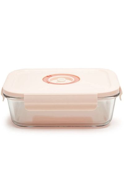 Bigatti 1.040 ml Pink Vacuum Storage Container