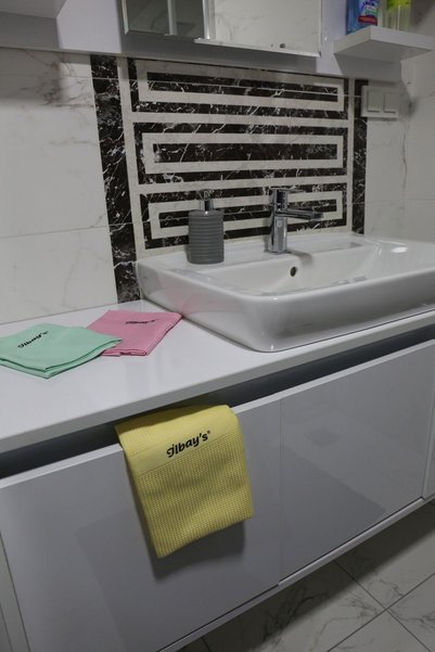 İLBAY'S Cleaning Cloth - 3 Pack Microfiber Qr Coded