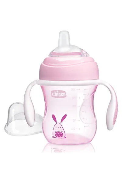 Chicco Soft Tipped Transition Cup Girl 4 Months