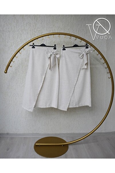 Rita Linen Skirt - Side Tie Design