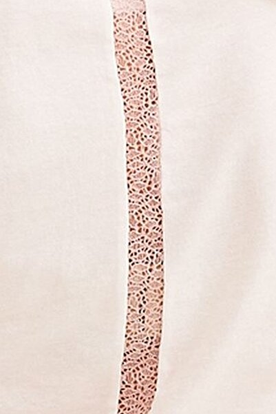 LILIAN Γυναικείο μπλουζάκι Soft Ecru Lace