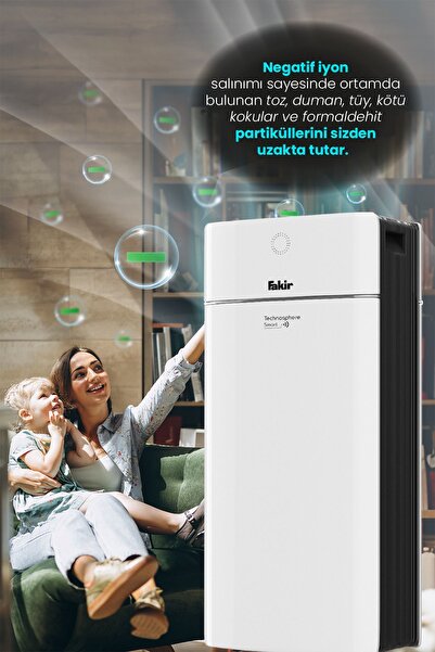 Fakir Technosphere Smart Iyonizer Akıllı Hava Temizleme Cihazı - Hava Temizleyici
