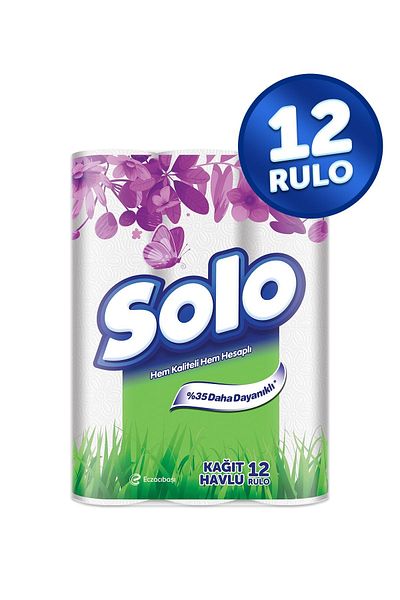 Solo Ultra Paper Towel 12 Rolls